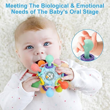 CuddleChew | Juguete Seguro Para Bebés Que Están Dentrando Dientes - Comodidad y Alivio